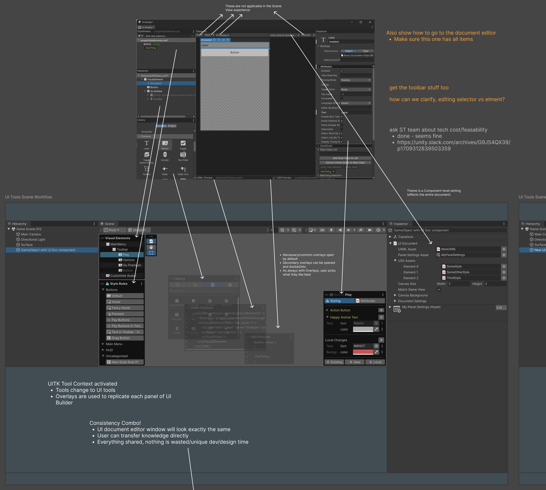 UITK custom view extension prototypes